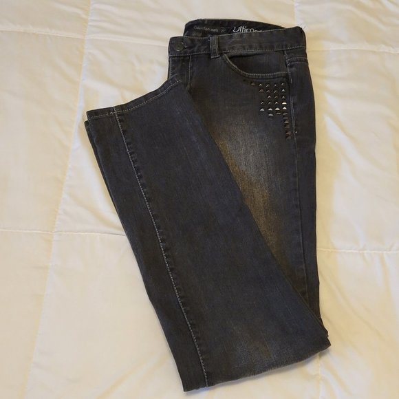 ❣️HP❣️ Calvin Klein Jeans blingy ultimate skinny black jeans size: 27/4 - Picture 5 of 6